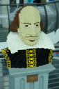 1564 - 1616.  Literature's most famous playwrite.  Love the collar and jacket dude!<code><br /></code>Lego Creation Center, Lego Land